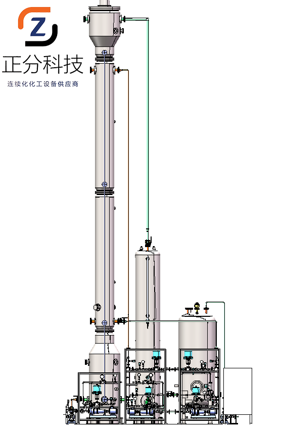萃取塔结构图 萃取塔结构图