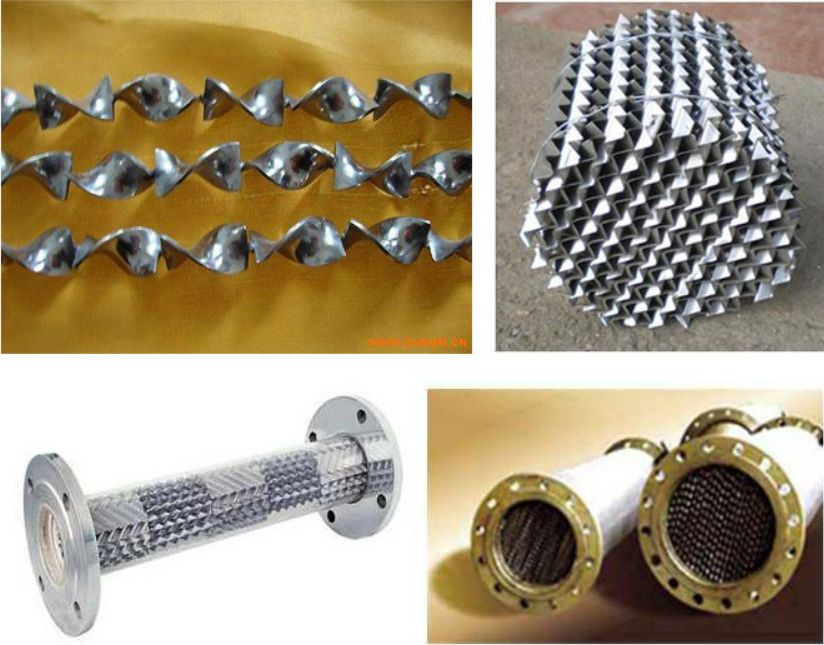 静态混合器具体的混合过程是由一系列安装在空心管道中的不同规格的混合单元进行的。