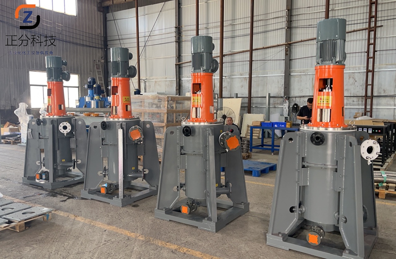 河北环保企业采用江苏正分LXC450离心萃取机DMF资源回收